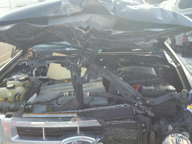 1FMCU59H98KD05192 - 2008 FORD ESCAPE HEV BLACK photo 7