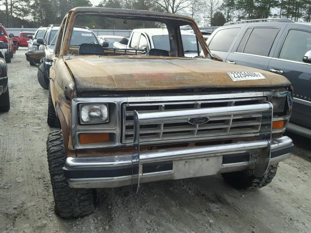 1FMEU15H9FLA12133 - 1985 FORD BRONCO U10 BROWN photo 1