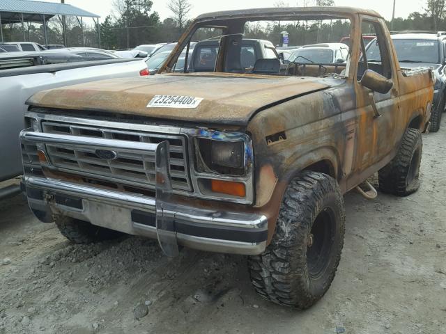 1FMEU15H9FLA12133 - 1985 FORD BRONCO U10 BROWN photo 10