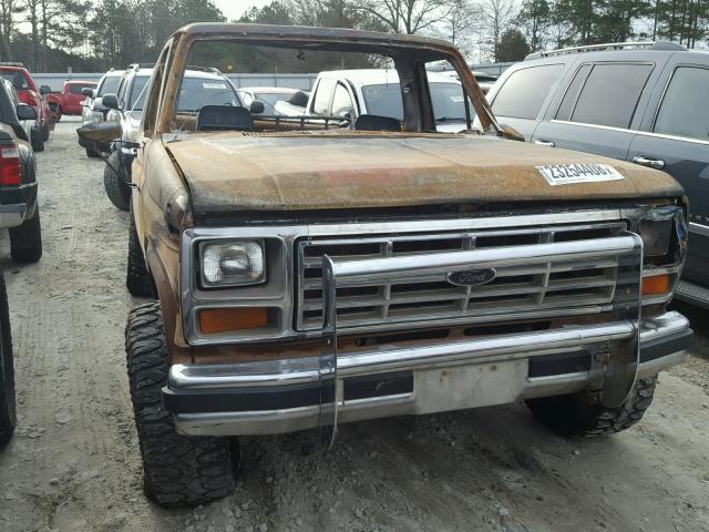 1FMEU15H9FLA12133 - 1985 FORD BRONCO U10 BROWN photo 9