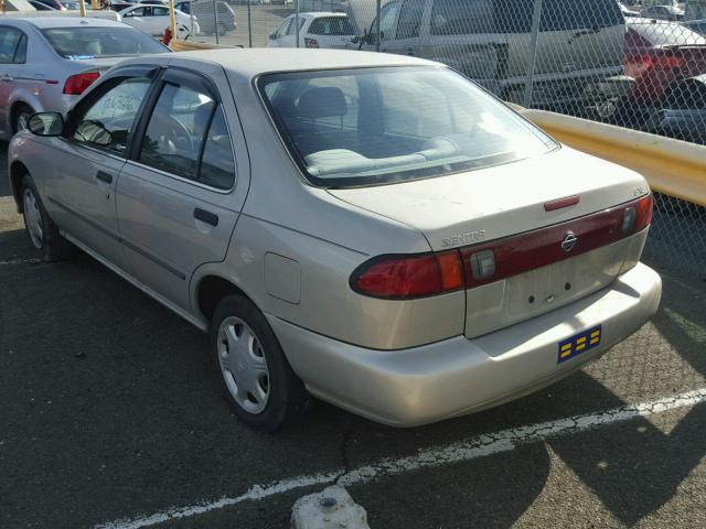 3N1AB41D9WL043497 - 1998 NISSAN SENTRA XE TAN photo 3