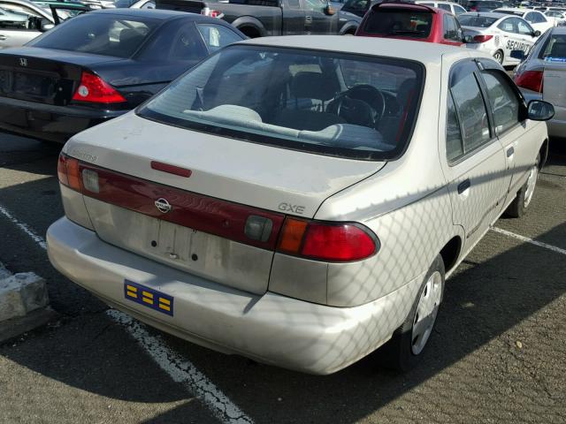 3N1AB41D9WL043497 - 1998 NISSAN SENTRA XE TAN photo 4