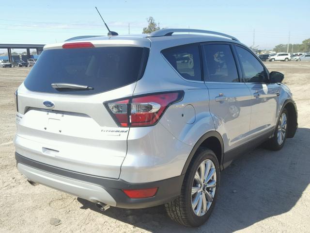 1FMCU0JD0HUC19415 - 2017 FORD ESCAPE TIT SILVER photo 4