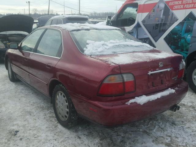 1HGCD565XVA082226 - 1997 HONDA ACCORD EX RED photo 3