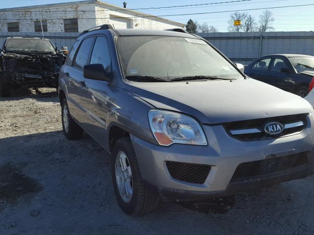 KNDJE723697555741 - 2009 KIA SPORTAGE L GRAY photo 1