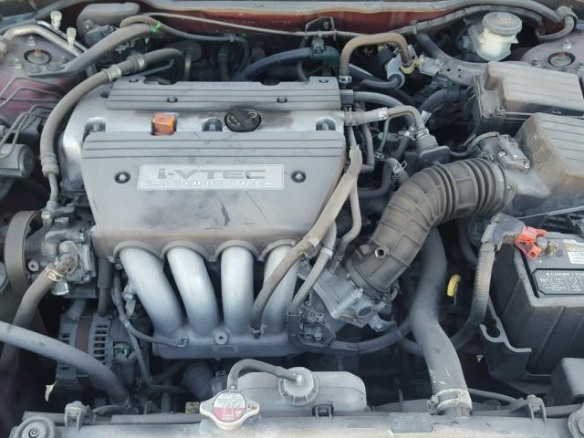 1HGCM56806A182766 - 2006 HONDA ACCORD EX MAROON photo 7