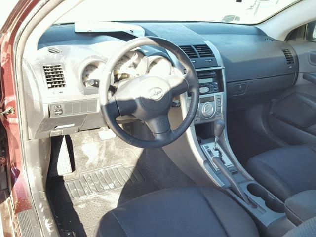 JTKDE177350062777 - 2005 TOYOTA SCION TC 栗色 照片 9