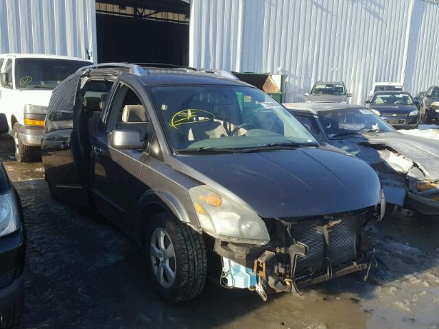 5N1BV28U27N134742 - 2007 NISSAN QUEST S GRAY photo 1