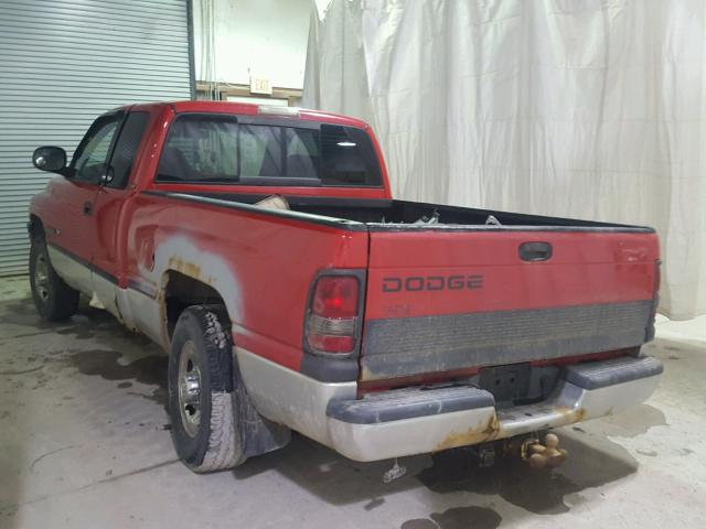 1B7KC23Z7WJ139244 - 1998 DODGE RAM 2500 RED photo 3