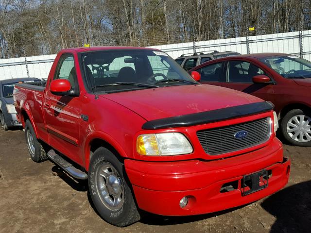 2FTRF17263CA52197 - 2003 FORD F150 RED photo 1