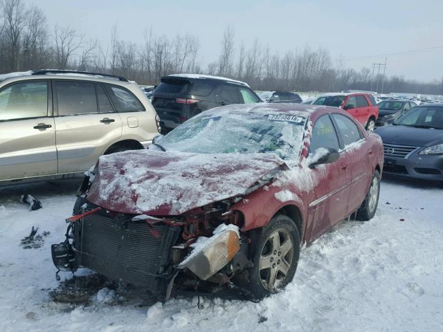 1B3EJ56U01N733813 - 2001 DODGE STRATUS ES RED photo 2