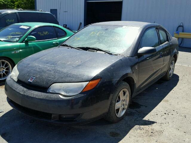 1G8AM15F37Z183650 - 2007 SATURN ION LEVEL BLACK photo 2