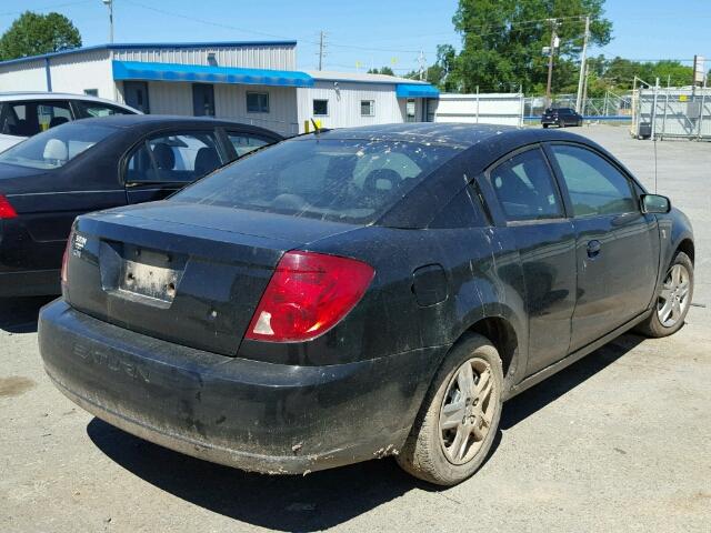 1G8AM15F37Z183650 - 2007 SATURN ION LEVEL BLACK photo 4