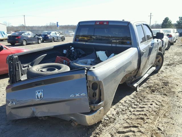 1D7RV1GT0AS205215 - 2010 DODGE RAM 1500 GRAY photo 4