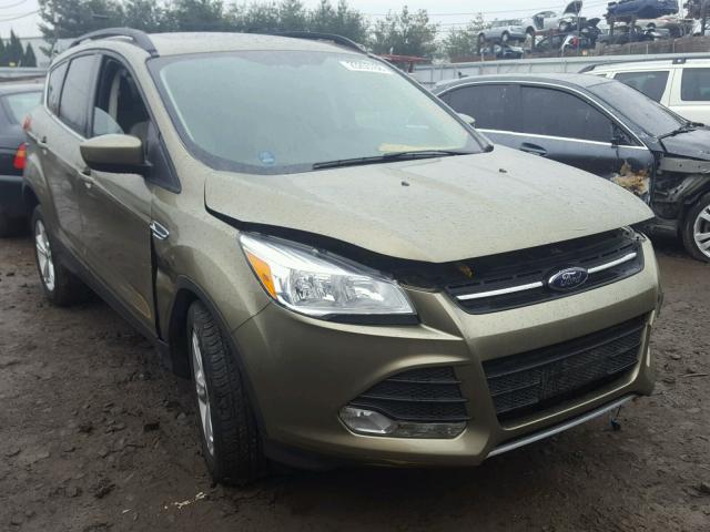 1FMCU9GX0EUB19459 - 2014 FORD ESCAPE SE GREEN photo 1