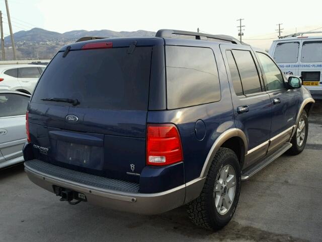 1FMDU74W34ZA90108 - 2004 FORD EXPLORER E BLUE photo 4