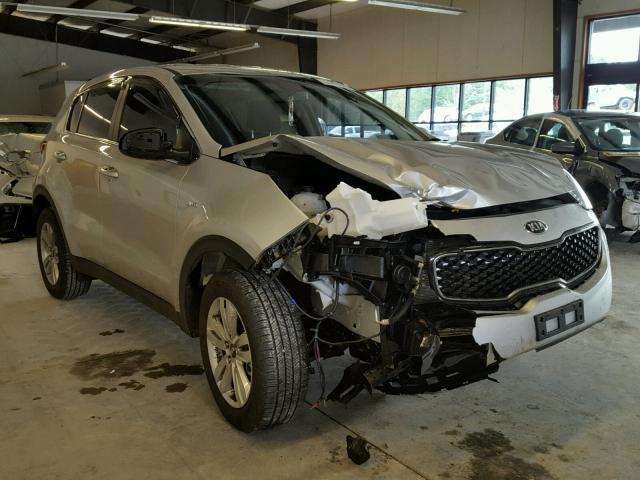 KNDPMCAC4J7349412 - 2018 KIA SPORTAGE L SILVER photo 1