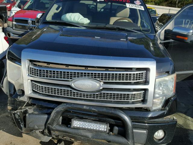 1FTPW14V39FA68084 - 2009 FORD F150 SUPER BLACK photo 7