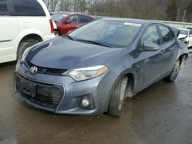 5YFBURHE9FP246934 - 2015 TOYOTA COROLLA L CHARCOAL photo 2