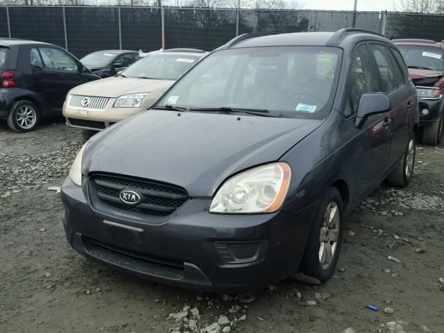 KNAFG526077103826 - 2007 KIA RONDO LX GRAY photo 2