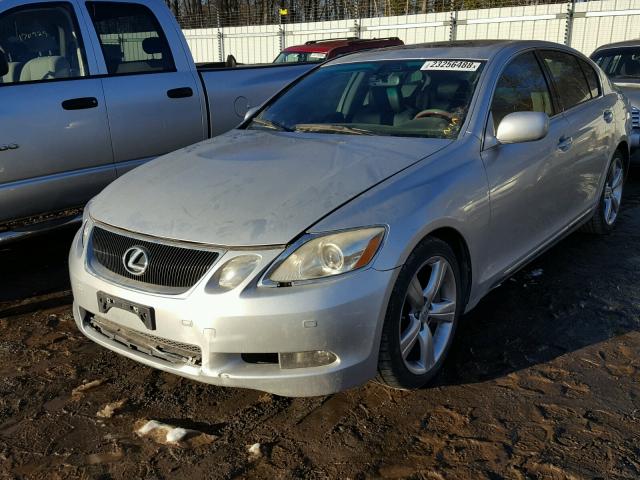 JTHBE96S970011658 - 2007 LEXUS GS 350 SILVER photo 2