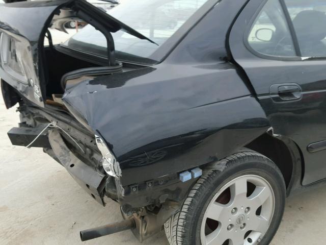 3N1CB51D95L596101 - 2005 NISSAN SENTRA 1.8 BLACK photo 9