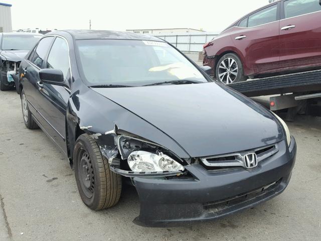 1HGCM56465A098883 - 2005 HONDA ACCORD LX BLACK photo 1