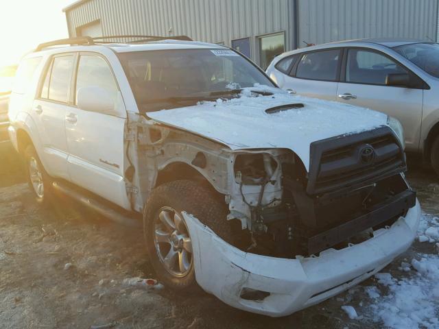 JTEBU14R778097099 - 2007 TOYOTA 4RUNNER SR WHITE photo 1