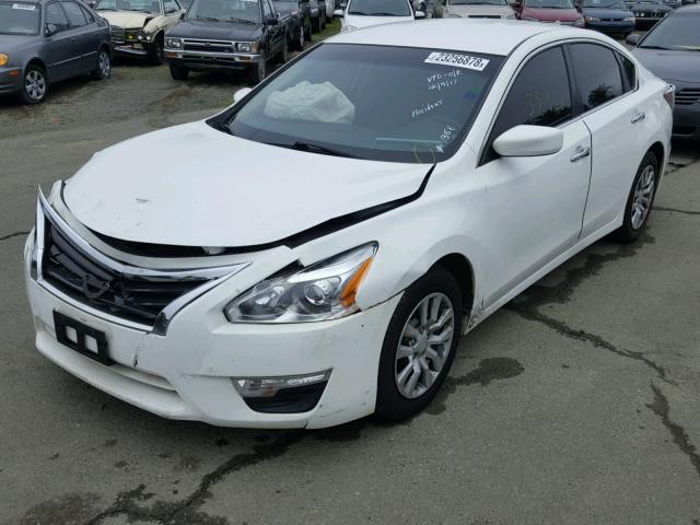 1N4AL3AP8FC438304 - 2015 NISSAN ALTIMA 2.5 WHITE photo 2