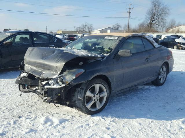 4T1FA38P47U115757 - 2007 TOYOTA CAMRY SOLA GRAY photo 2