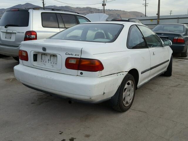 2HGEJ1228RH533800 - 1994 HONDA CIVIC EX WHITE photo 4