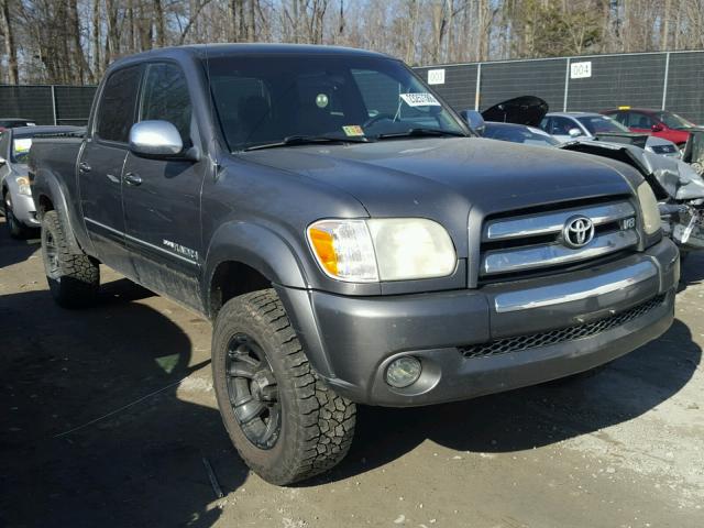 5TBDT441X6S524709 - 2006 TOYOTA TUNDRA DOU GRAY photo 1