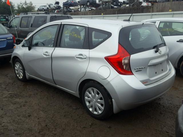 3N1CE2CP3EL428712 - 2014 NISSAN VERSA NOTE SILVER photo 3