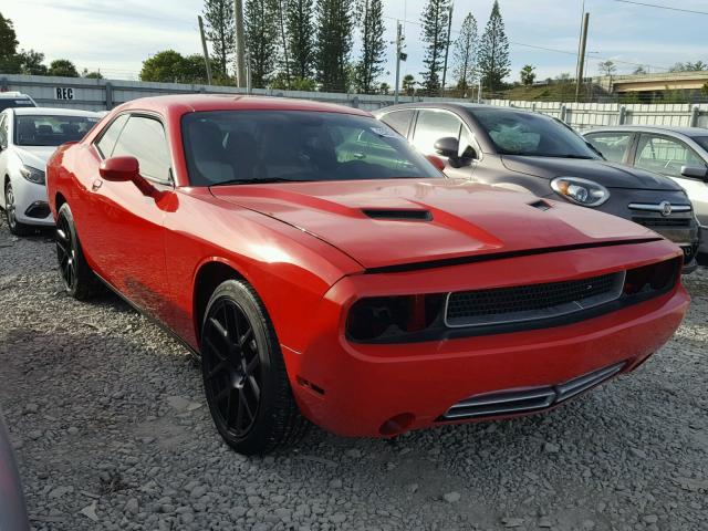 2C3CDZBT8FH924496 - 2015 DODGE CHALLENGER RED photo 1