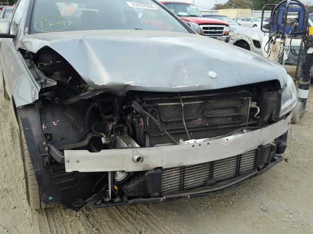 WDDGJ4HB4DG106169 - 2013 MERCEDES-BENZ C 250 SILVER photo 9