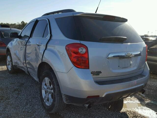 2GNFLDE56C6148136 - 2012 CHEVROLET EQUINOX LT GRAY photo 3