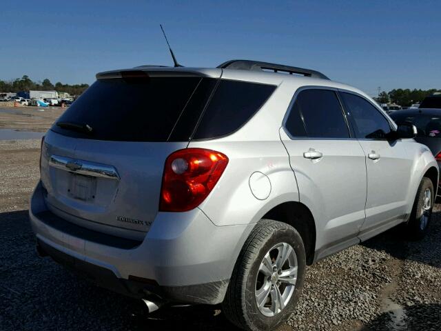 2GNFLDE56C6148136 - 2012 CHEVROLET EQUINOX LT GRAY photo 4