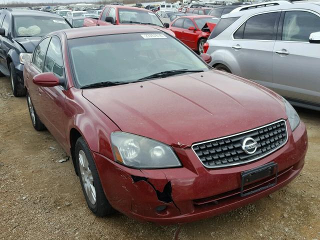 1N4AL11D86C262803 - 2006 NISSAN ALTIMA S RED photo 1