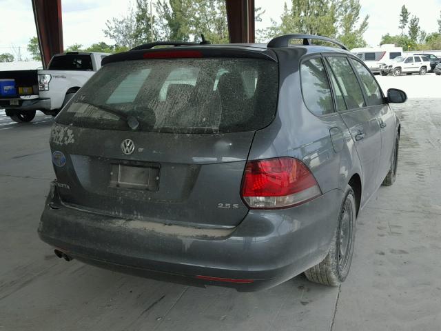 3VWPX7AJ9BM692153 - 2011 VOLKSWAGEN JETTA S CHARCOAL photo 4