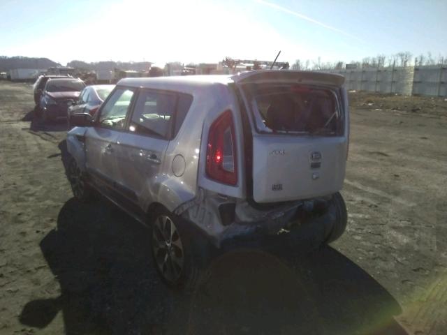 KNDJT2A61C7463917 - 2012 KIA SOUL + SILVER photo 3