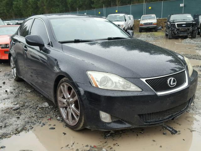 JTHBK262X85075194 - 2008 LEXUS IS 250 BLACK photo 1