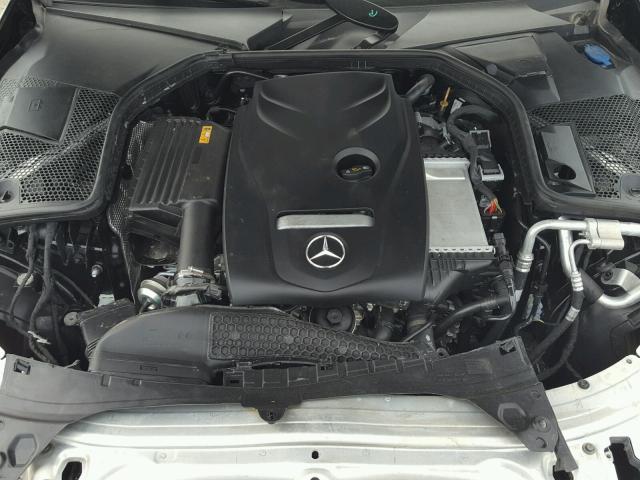 55SWF4JB9HU230535 - 2017 MERCEDES-BENZ C 300 BLACK photo 7