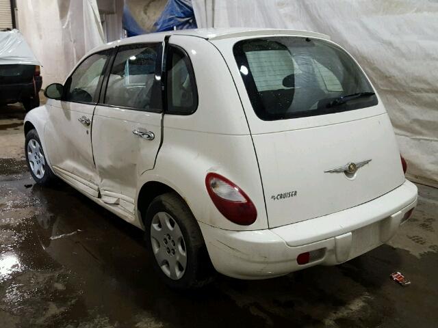 3A8FY48B68T165560 - 2008 CHRYSLER PT CRUISER WHITE photo 3