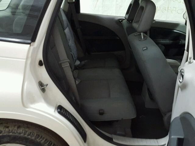 3A8FY48B68T165560 - 2008 CHRYSLER PT CRUISER WHITE photo 6