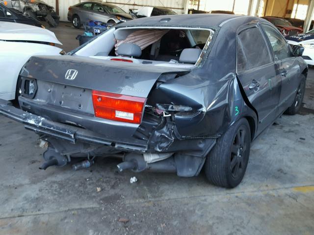 1HGCM66575A045043 - 2005 HONDA ACCORD EX GRAY photo 4