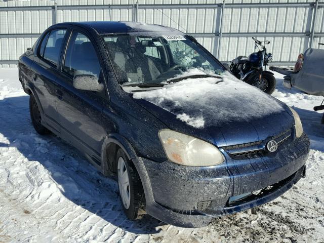 JTDBT123X35041420 - 2003 TOYOTA ECHO BLUE photo 1