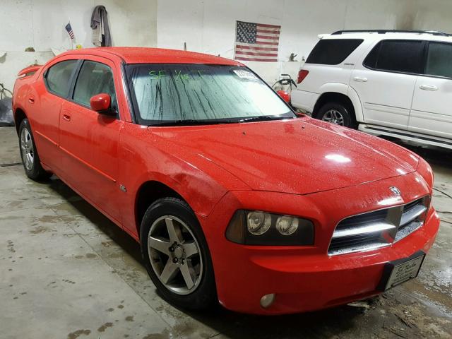 2B3CA3CV2AH210262 - 2010 DODGE CHARGER RED photo 1