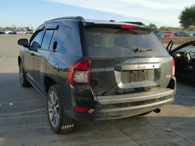 1C4NJCBA0HD173838 - 2017 JEEP COMPASS SP BLACK photo 3