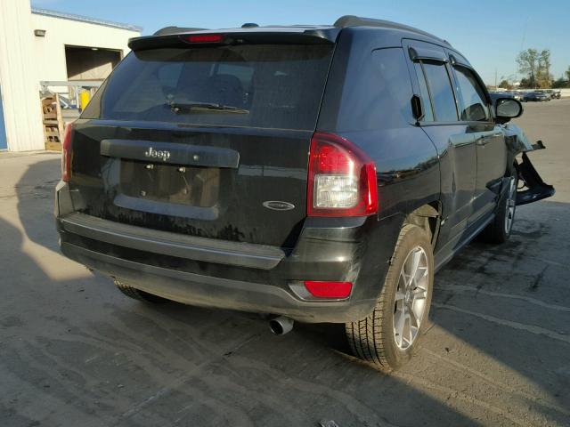 1C4NJCBA0HD173838 - 2017 JEEP COMPASS SP BLACK photo 4