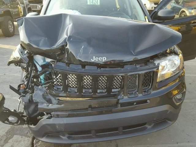 1C4NJCBA0HD173838 - 2017 JEEP COMPASS SP BLACK photo 7